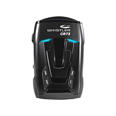 Whistler® - CR73™ Series X/K/Ka Bands Radar Detector with Highway/City Sensivity, Real Voice Aler...