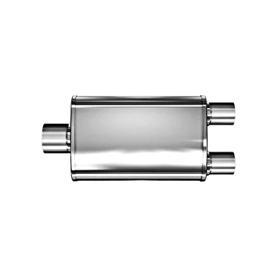 MagnaFlow® - XL Series Stainless Steel Oval Gray Exhaust Muffler