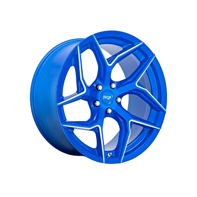 NICHE® - M268 TORSION Anodized Blue with Milled Accents