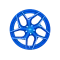 NICHE® - M268 TORSION Anodized Blue with Milled Accents